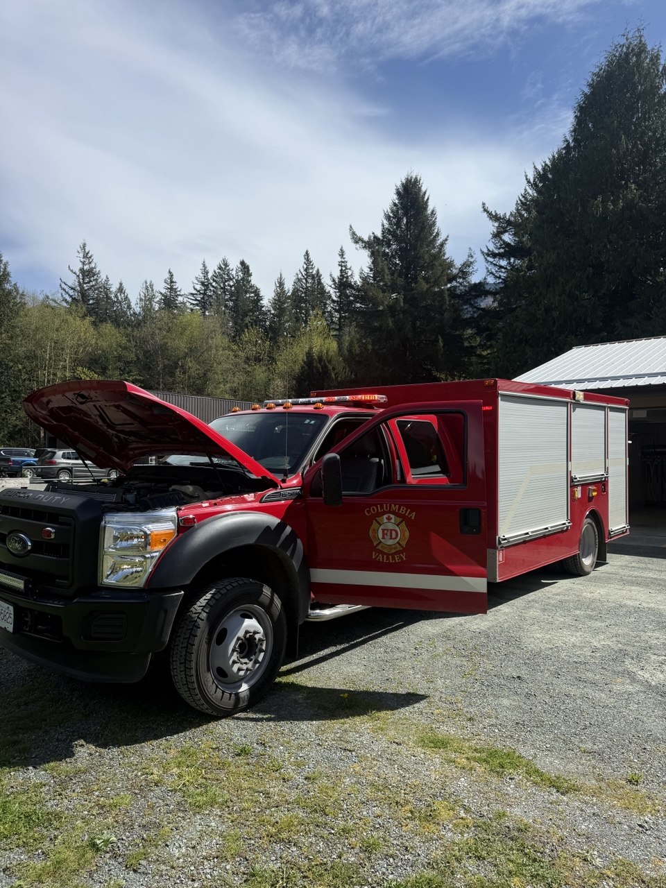 Fire truck engine service